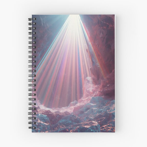 Item preview, Rainbow Prism Sunbeams In Crystal Cave designed and sold by monkeybusiness.pt.