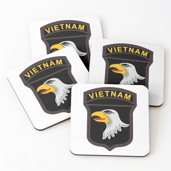 Item preview, 101st Airborne Division Screaming Eagles Vietnam War Patch designed and sold by CharlieDesings.