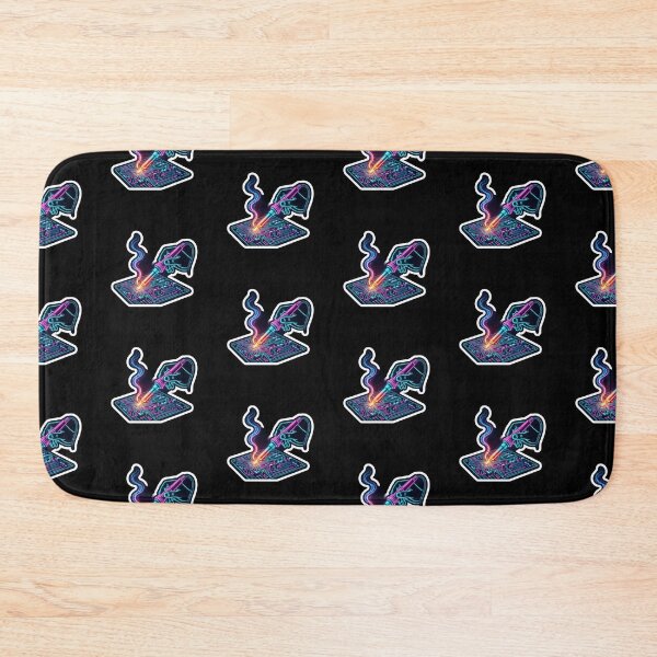 Item preview, Neon Soldering Iron Electronics Circuit Board designed and sold by bvdesignart.