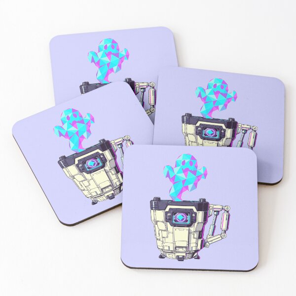 Item preview, Mecha Coffee Mug with Low Poly Ghost Steam designed and sold by KungPowUnicorn.