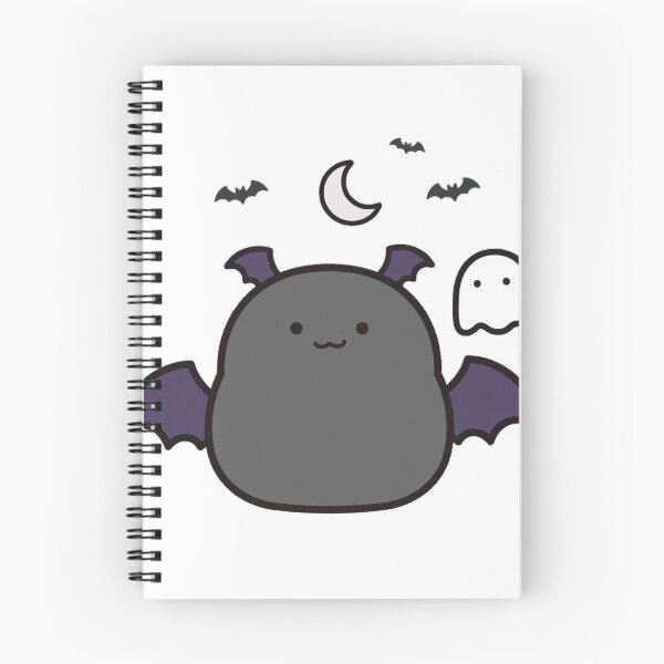 Item preview, Cute Black Cat Ghost Bat Costume Halloween Kawaii Sticker designed and sold by xiaoxiaochibi.