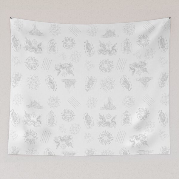 Item preview, Sak Yants Pattern [ALLWHITE] designed and sold by illcobalt.
