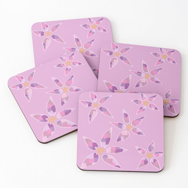 Item preview, Paper Flowers on Mauve  designed and sold by JaygiesDesign.