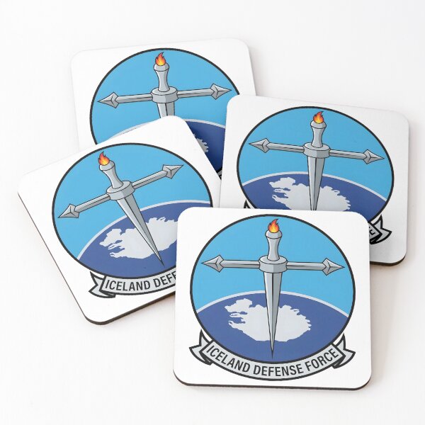 Item preview, Iceland Defense Force Military Emblem Patch    designed and sold by CharlieDesings.