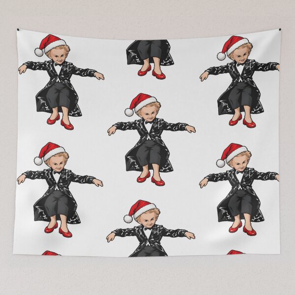 Item preview, Christmas Toddler in Santa Hat and Tuxedo designed and sold by RDGNR.