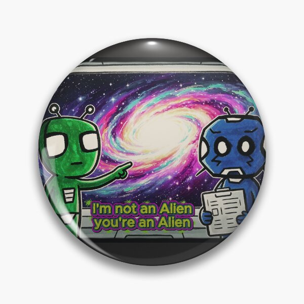 Aperçu de l'œuvre Extraterrestres créée et vendue par AmyGrayDesigns.