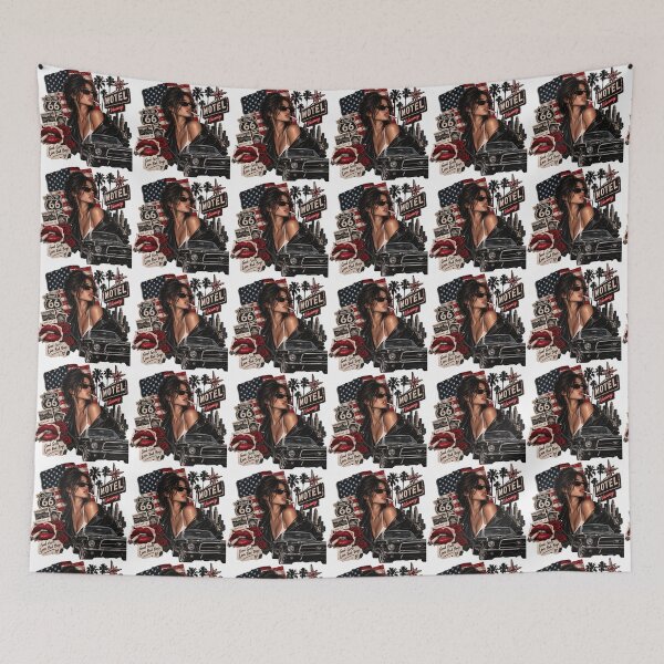 Item preview, Vintage American Road trip collage designed and sold by Midnight Muse.
