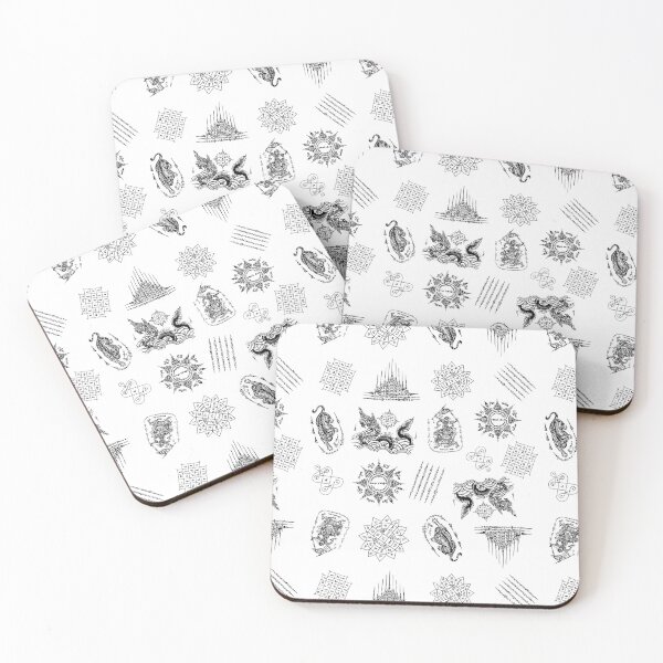 Item preview, Sak Yants Pattern [BLACK-WHITE] designed and sold by illcobalt.
