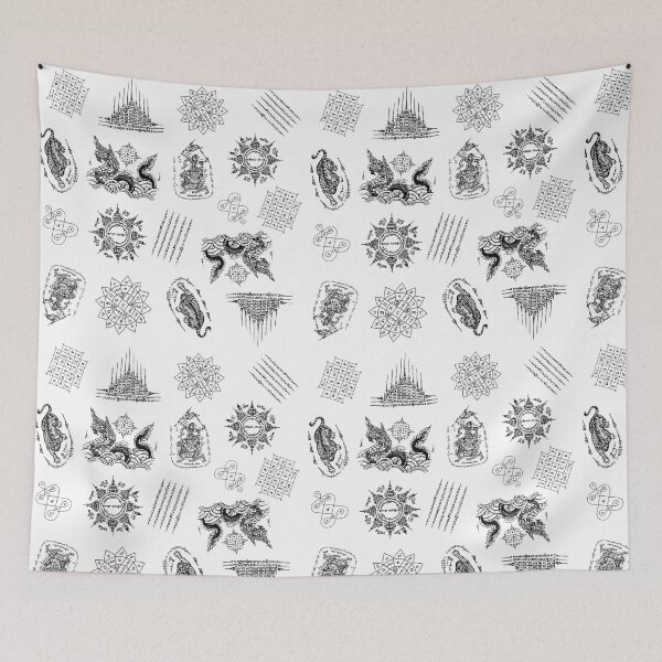 Item preview, Sak Yants Pattern [BLACK-WHITE] designed and sold by illcobalt.