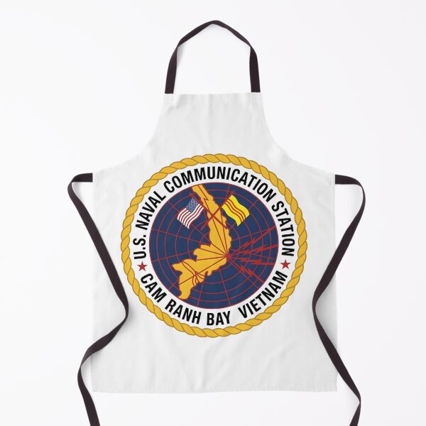Item preview, U.S. Naval Communication Station Cam Ranh Bay Vietnam Patch designed and sold by CharlieDesings.