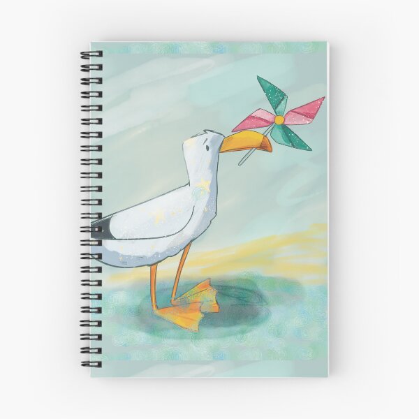Item preview, Windmill Seagull designed and sold by SplodgeBlossom Illustration.