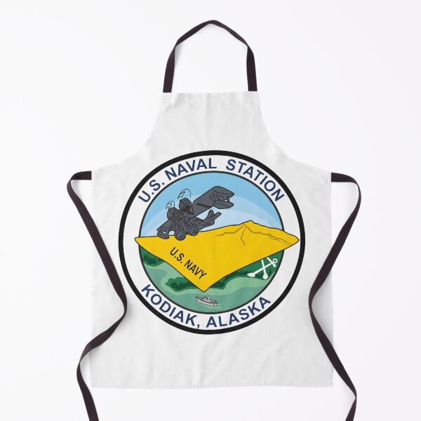 Item preview, U.S. Naval Station Kodiak Alaska Patch designed and sold by CharlieDesings.