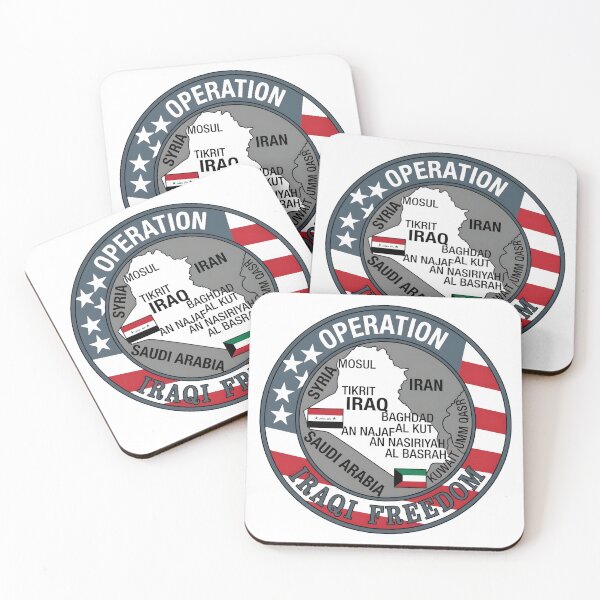 Item preview, Operation Iraqi Freedom Map and Cities Military Patch designed and sold by CharlieDesings.