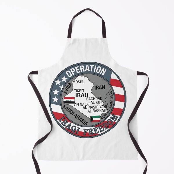 Item preview, Operation Iraqi Freedom Map and Cities Military Patch designed and sold by CharlieDesings.