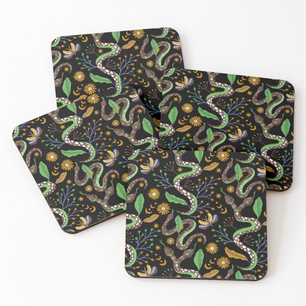 Item preview, Bohemian snakes pattern designed and sold by sasyall.