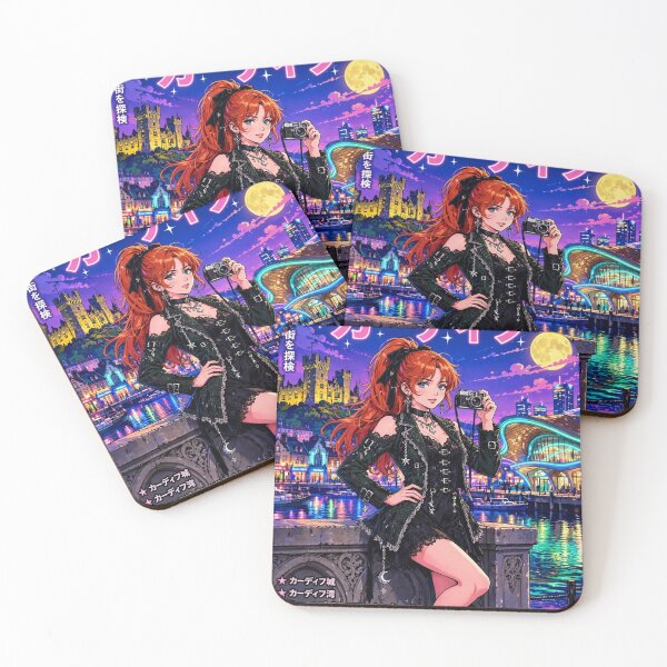 Item preview, Cardiff, Wales — The Red-Haired Witch of the Dragon Kingdom designed and sold by DibujandoPorfa.