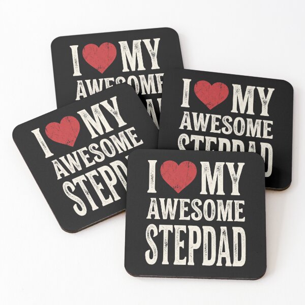Item preview, I Love My Awesome Stepdad Stepfather Bonus Dad Father's Day designed and sold by cerademarts.