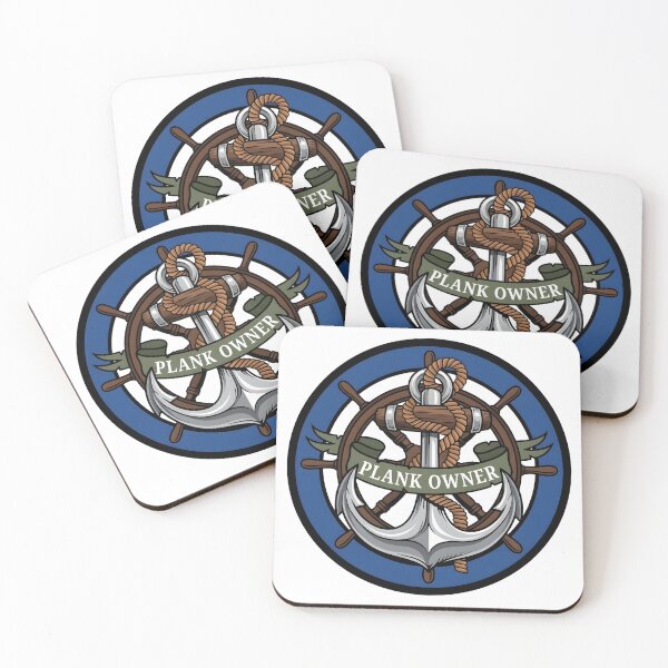 Item preview, US Navy Plank Owner Commissioning Crew Patch    designed and sold by CharlieDesings.