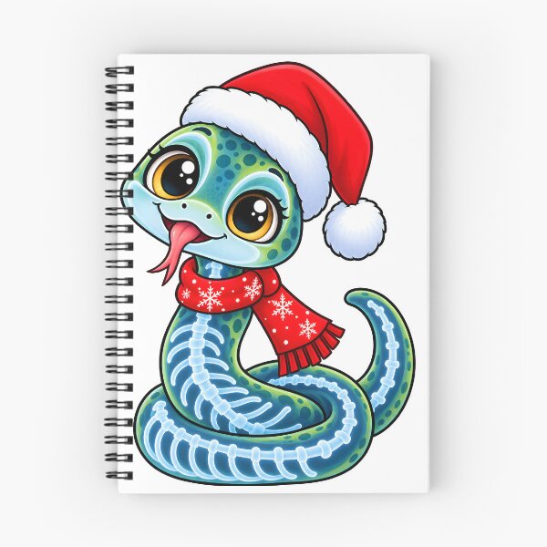 Item preview, Cute Christmas X-Ray Snake – Exotic Animal Veterinary Radiology designed and sold by Bettybee00.
