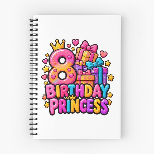 Item preview, Birthday Princess 8 Year Old Dumpling Squishies Party designed and sold by ArtDesignTp.