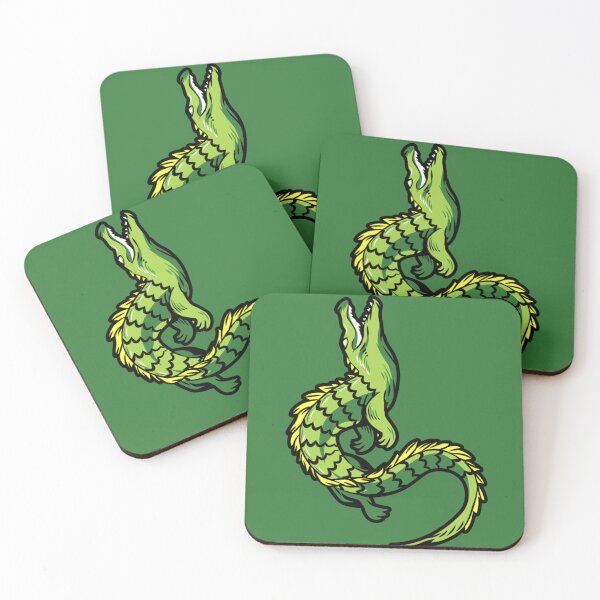 Item preview, Wild Alligator Crocodile Graphic Animal Reptile Green Aesthetic designed and sold by NextGenCases.
