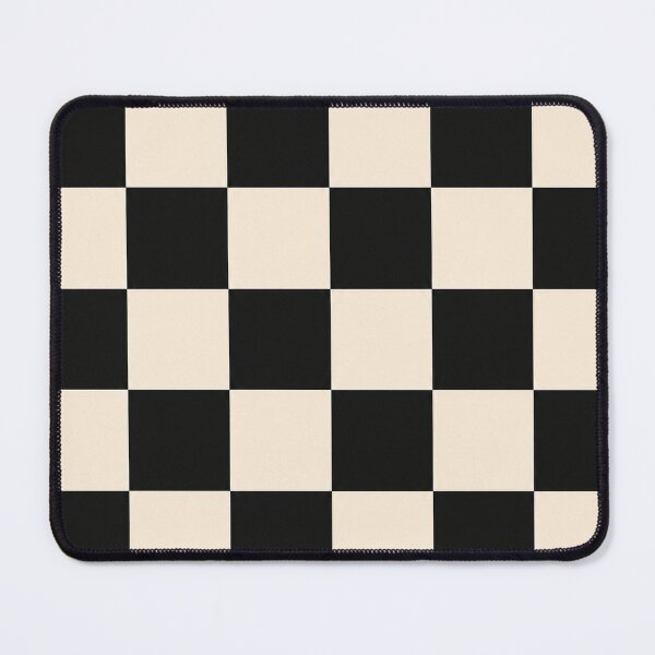 Item preview, Classic Black and Cream Checkerboard Retro Geometric Pattern designed and sold by KokoDeez.