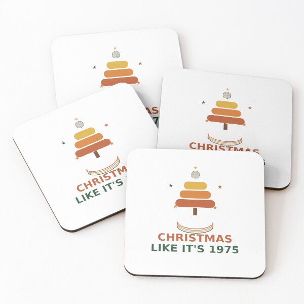 Item preview, Christmas Like It's 1975 Retro Christmas T-Shirt designed and sold by Paws & Pine Studio.
