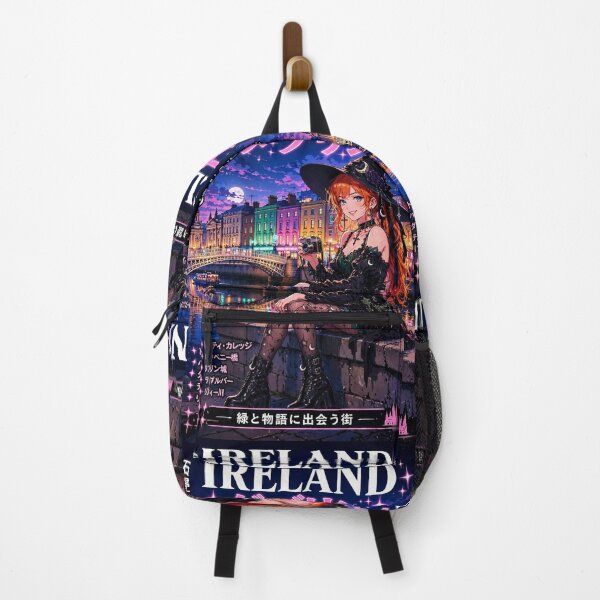 Item preview, Dublin, Ireland — The Red-Haired Witch of the Emerald Streets designed and sold by DibujandoPorfa.