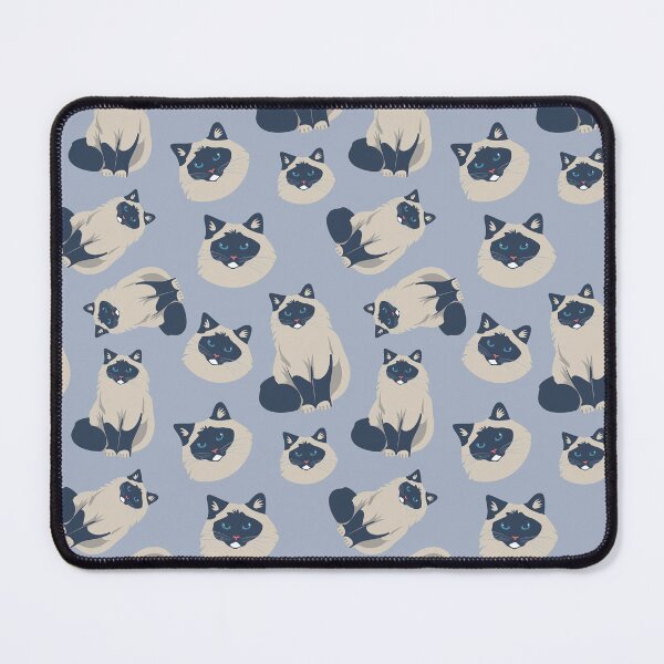 Item preview, Birman Cat Seamless Pattern designed and sold by IvysCreativityHouse.