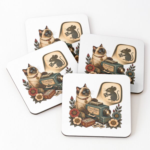 Item preview, Purr Slides Retro Projector Cat designed and sold by Old's Cool Cat Studio.