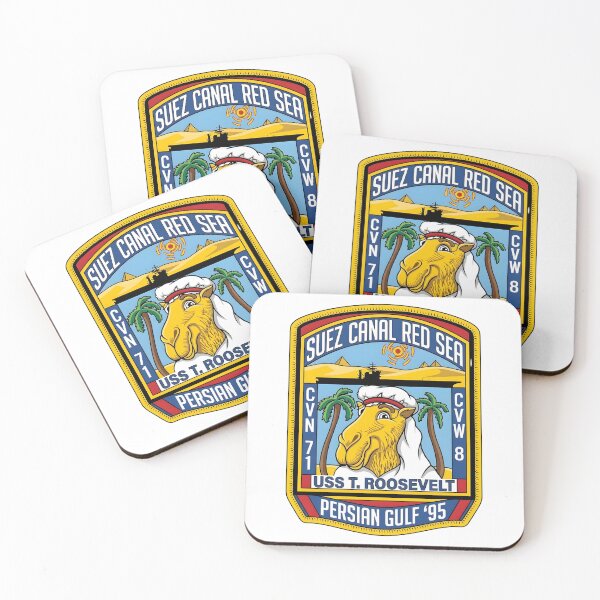 Item preview, USS Theodore Roosevelt CVN-71 Persian Gulf '95 Patch designed and sold by CharlieDesings.