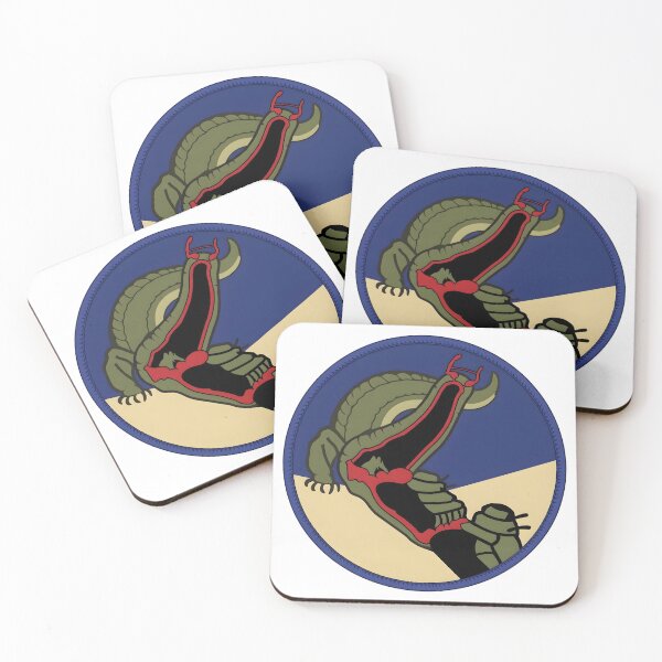 Item preview, WW2 US Navy Naval Amphibious Forces Alligator Patch designed and sold by CharlieDesings.