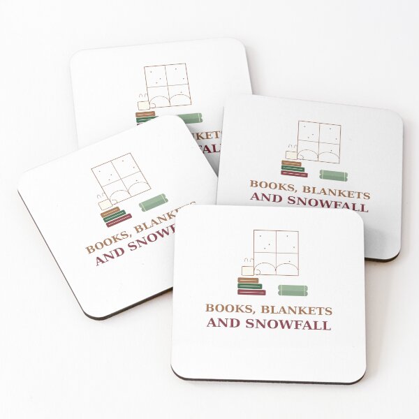 Item preview, Books Blankets And Snowfall Winter Reader T-Shirt designed and sold by Paws & Pine Studio.