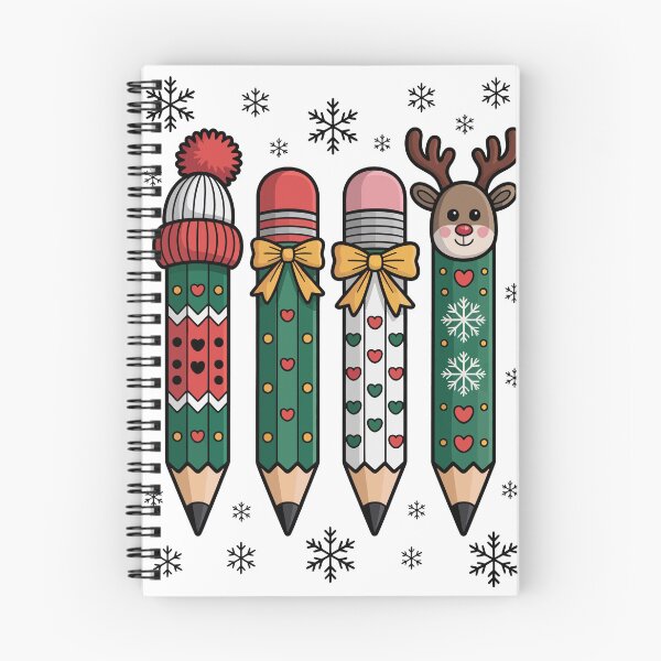Item preview, Cute Christmas Pencils Teacher Winter Holiday Art designed and sold by jkrphoto.