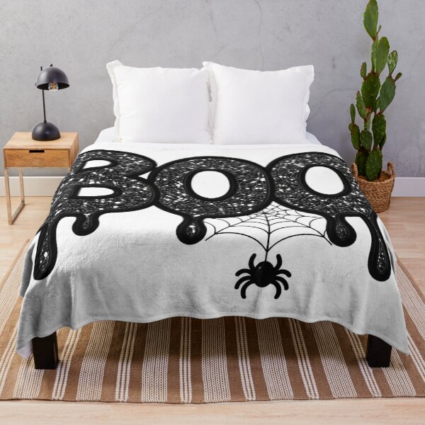 Item preview, Black Glitter Halloween Lettering with Spiderweb designed and sold by Phil Ben.