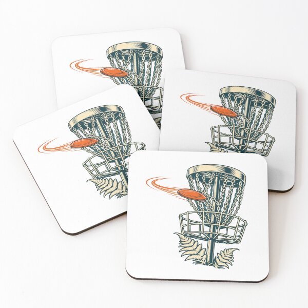 Item preview, Disc Golf — Chains and Orange Disc designed and sold by UrbanCanvvas.