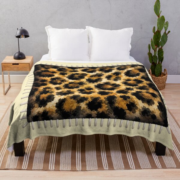 Item preview, Stitched Opening Reveals Leopard Fur designed and sold by MoxisWatercolor.