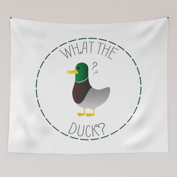 Item preview, What the Duck? designed and sold by RyanSlaterGraphics.