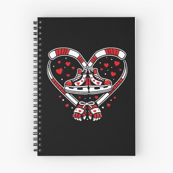 Item preview, Valentine Hockey Hearts and Bows – Cute Ice Hockey designed and sold by bimimagic.