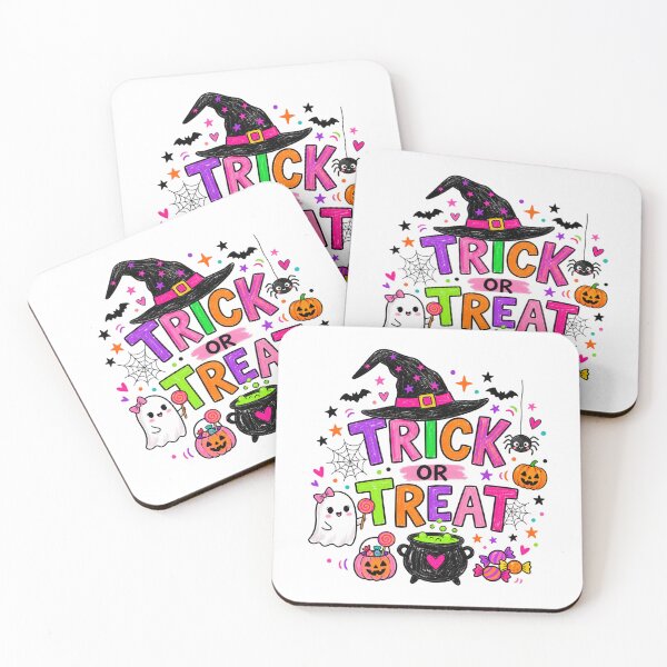 Item preview, Colorful Halloween Lettering with Witch Hat and Candy designed and sold by Phil Ben.
