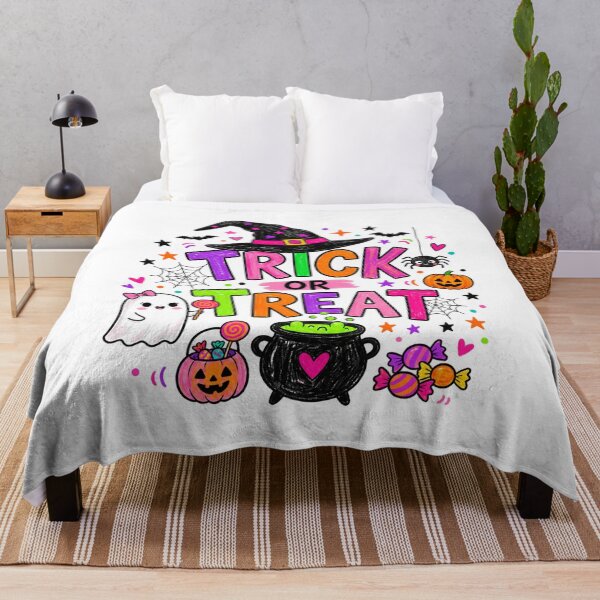 Item preview, Colorful Halloween Lettering with Witch Hat and Candy designed and sold by Phil Ben.