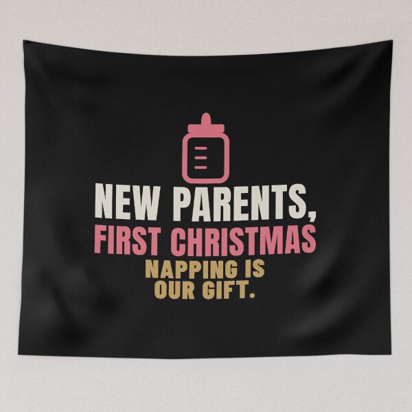Item preview, New Parents First Christmas Napping Is Our Gift designed and sold by T-J-WHATEVER.