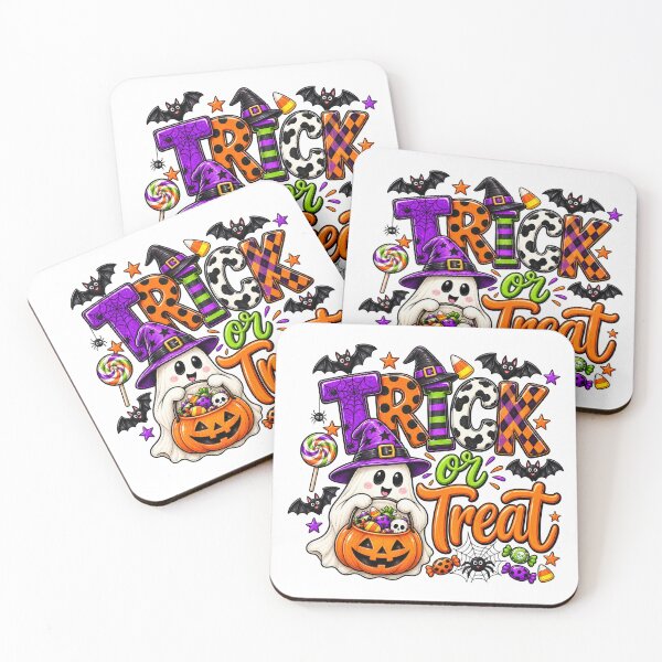 Item preview, Cute Halloween Ghost Witch Trick Or Treat Candy designed and sold by Phil Ben.