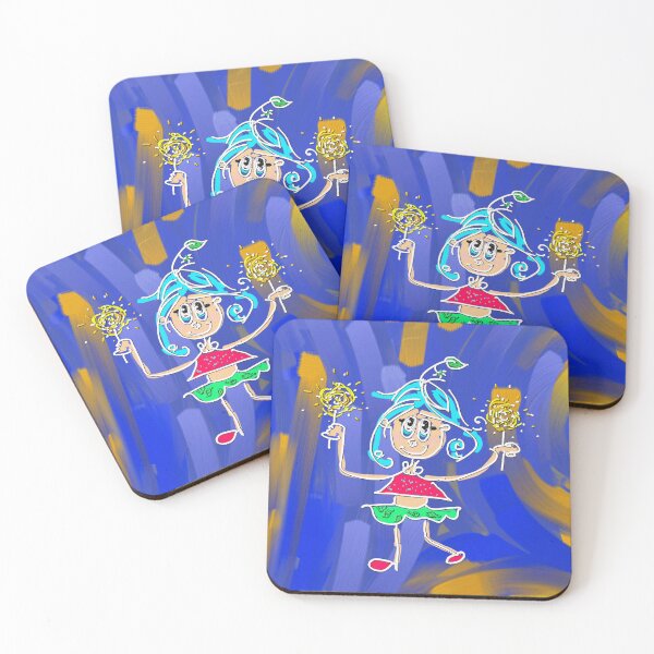 Item preview, Blue Haired Girl With Sparklers designed and sold by NashEllery4.
