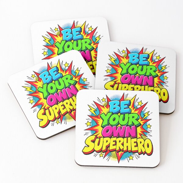 Item preview, Be Your Own Superhero Colorful Comic Book Motivation designed and sold by mareix.