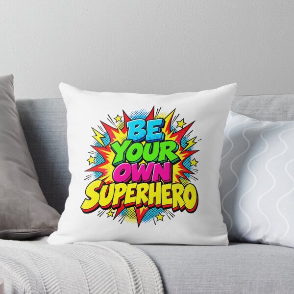 Item preview, Be Your Own Superhero Colorful Comic Book Motivation designed and sold by mareix.