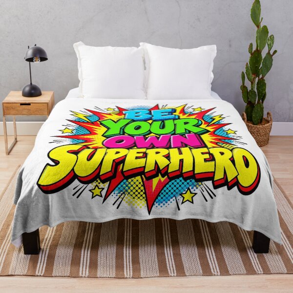 Item preview, Be Your Own Superhero Colorful Comic Book Motivation designed and sold by mareix.