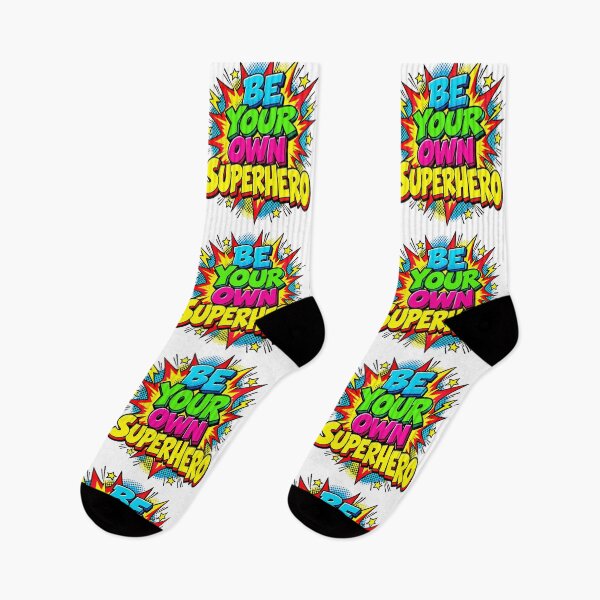 Item preview, Be Your Own Superhero Colorful Comic Book Motivation designed and sold by mareix.