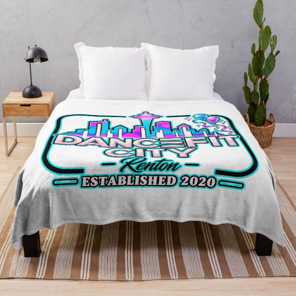 Item preview, DanceFit City Renton Established 2020 Neon Skyline designed and sold by mareix.