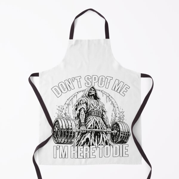 Item preview, Dont Spot Me Im Here to Die Grim Reaper Deadlift designed and sold by mareix.